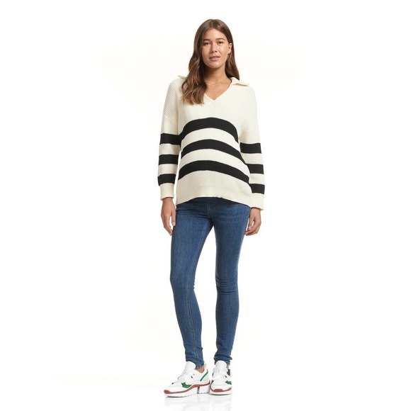 Soon Maternity Heavenly Overbelly Skinny Jeans Blue - Picture 2 of 16